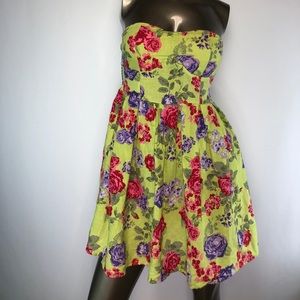 Strapless small summer dress 💚